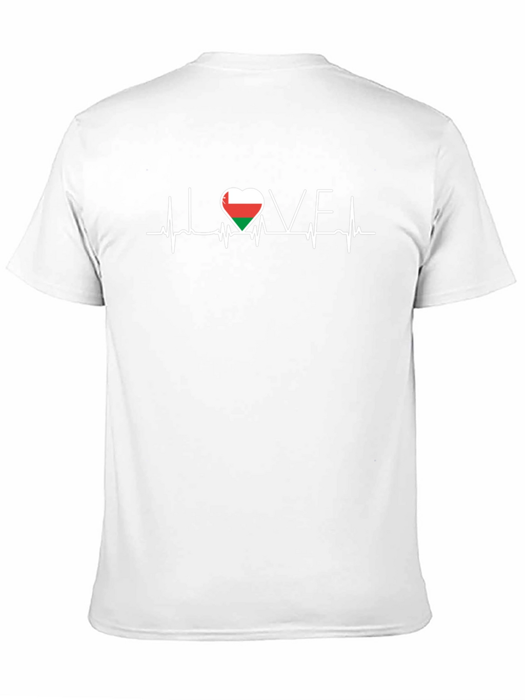 I Love Oman Heartbeat T-Shirt