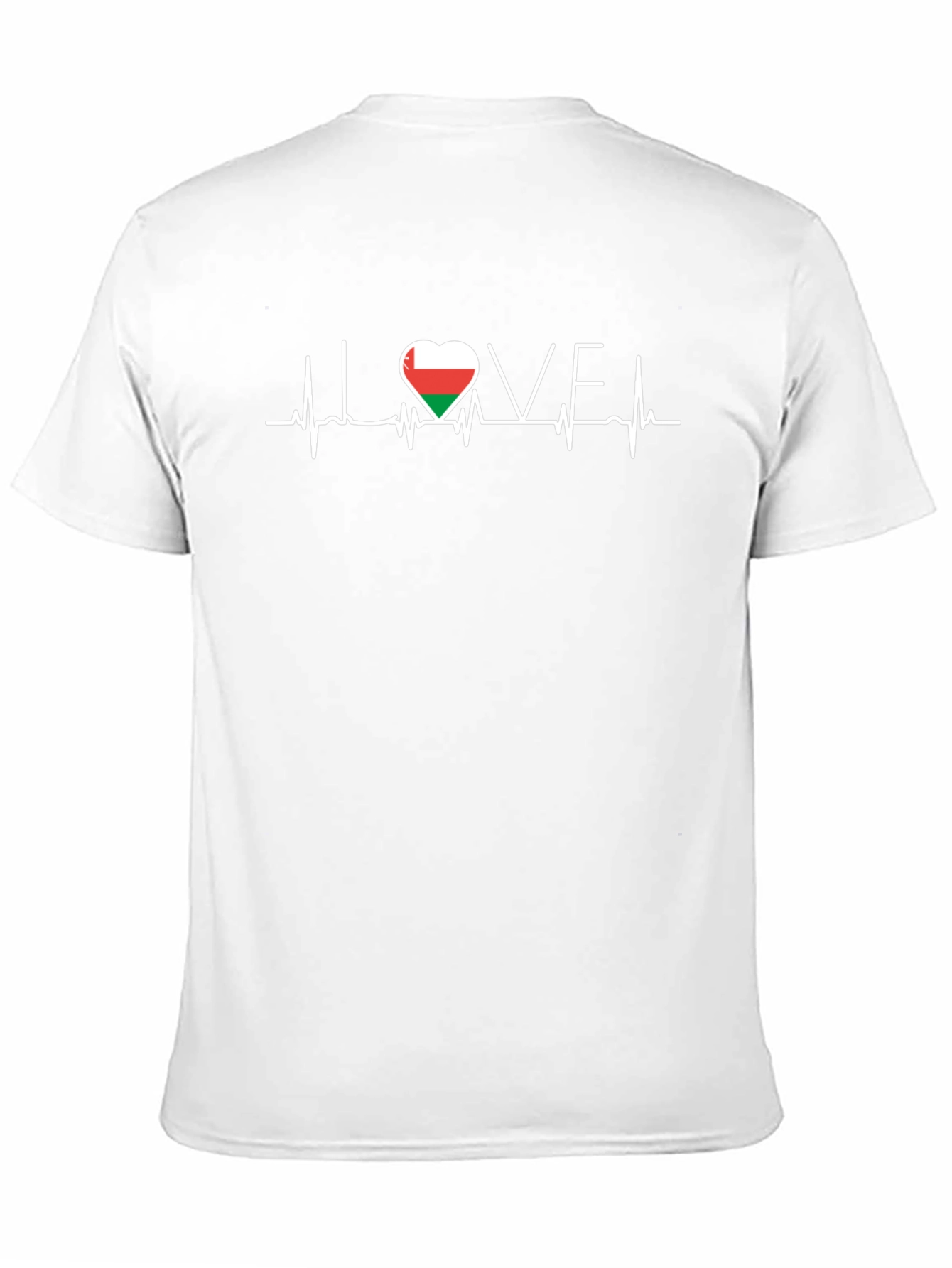 I Love Oman Heartbeat T-Shirt