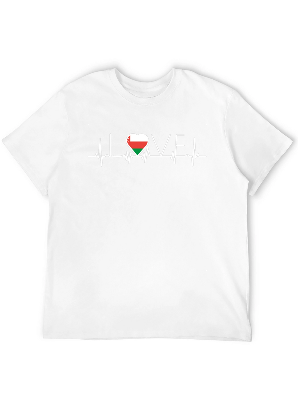 I Love Oman Heartbeat T-Shirt