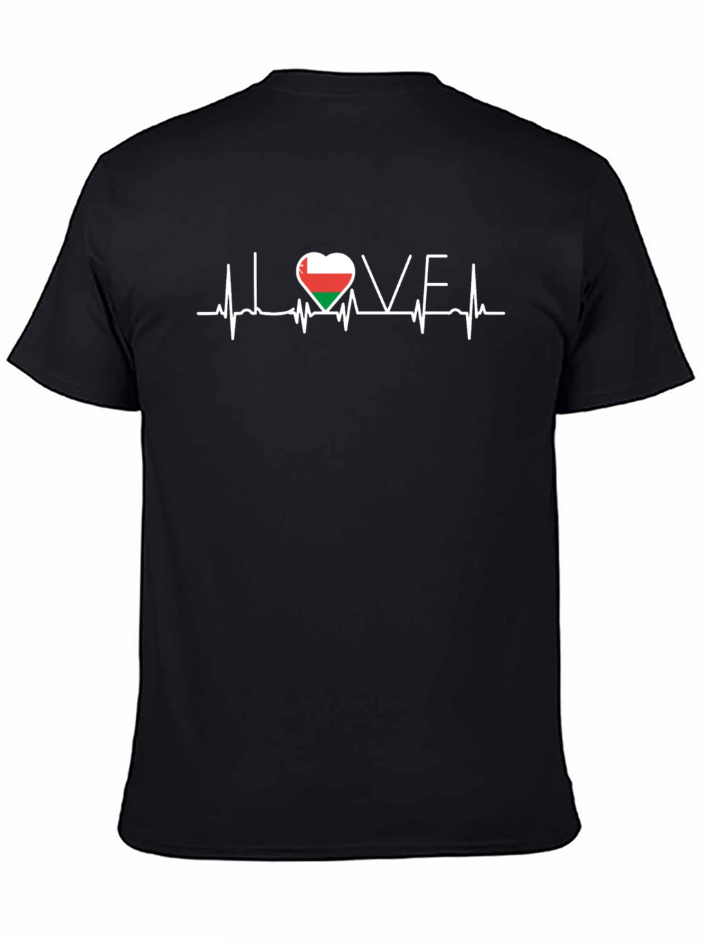 I Love Oman Heartbeat T-Shirt