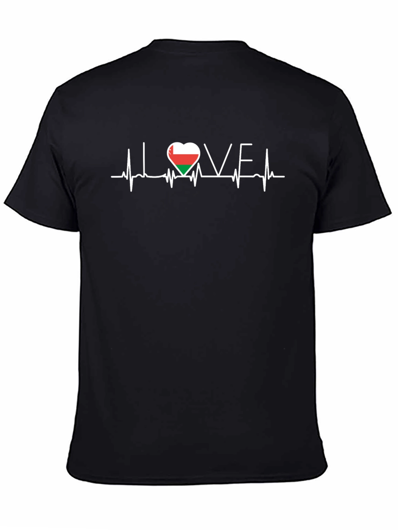 I Love Oman Heartbeat T-Shirt