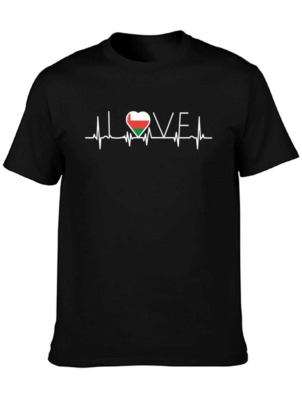 I Love Oman Heartbeat T-Shirt