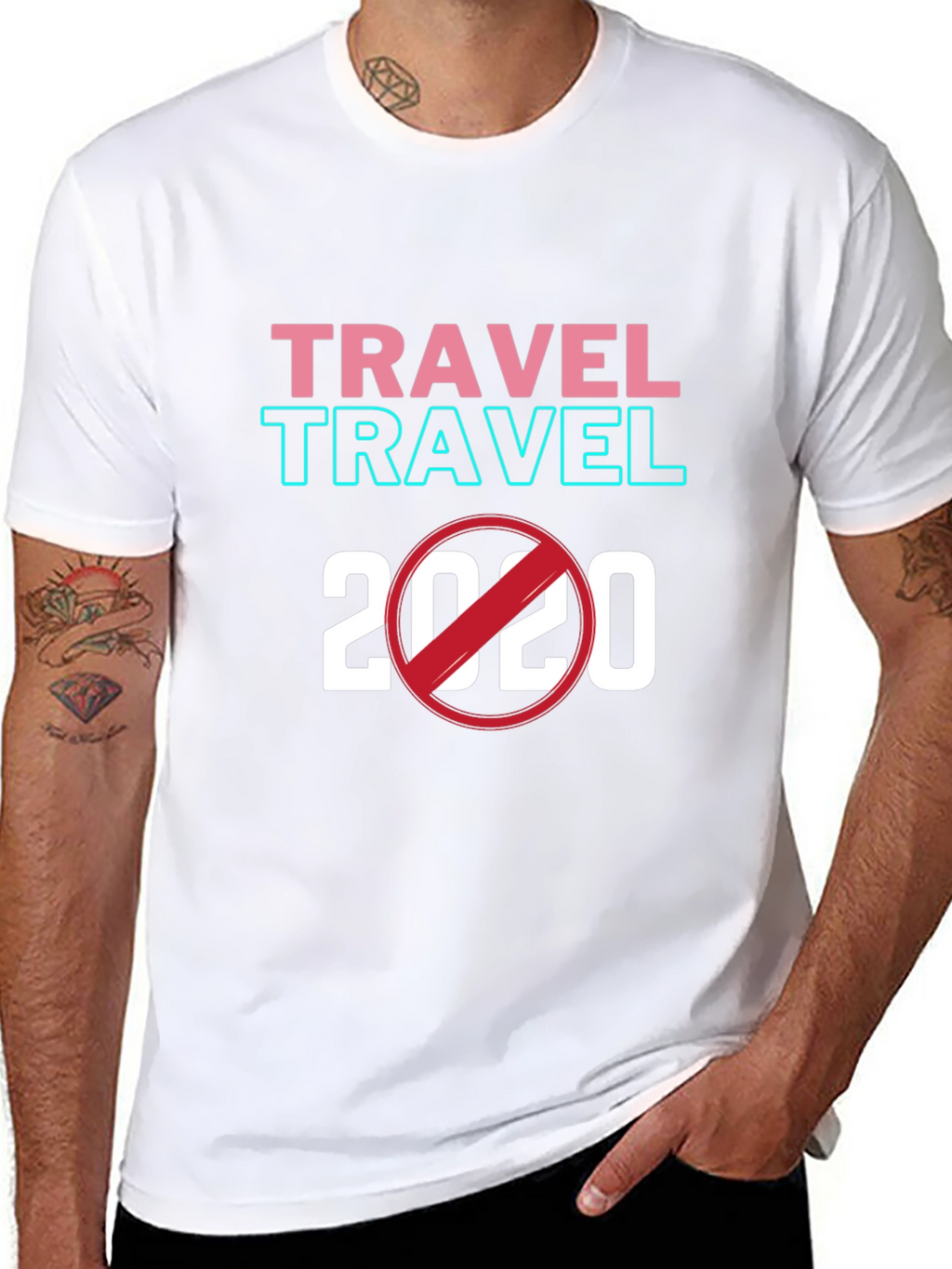 Travel 2020 T-Shirt - Quarantine Humor Tee