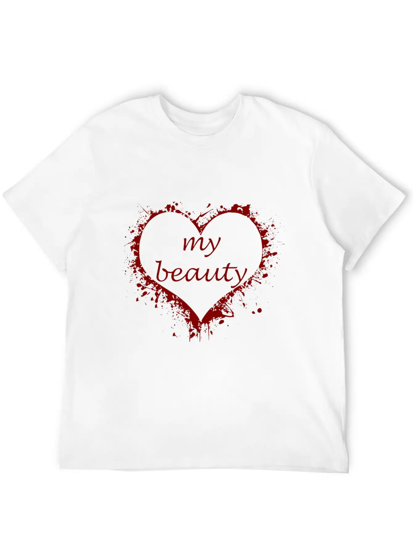 My Beauty Basic Graphic T-Shirt – Daily Comfort In Soft Cotton