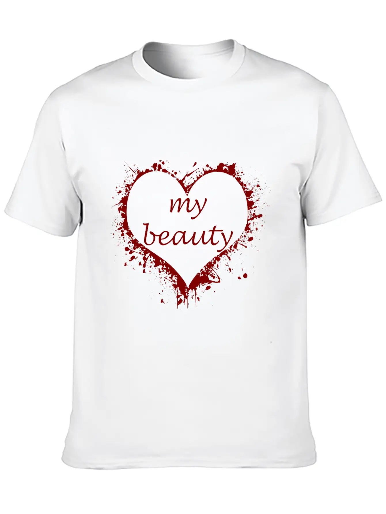 My Beauty Basic Graphic T-Shirt – Daily Comfort In Soft Cotton