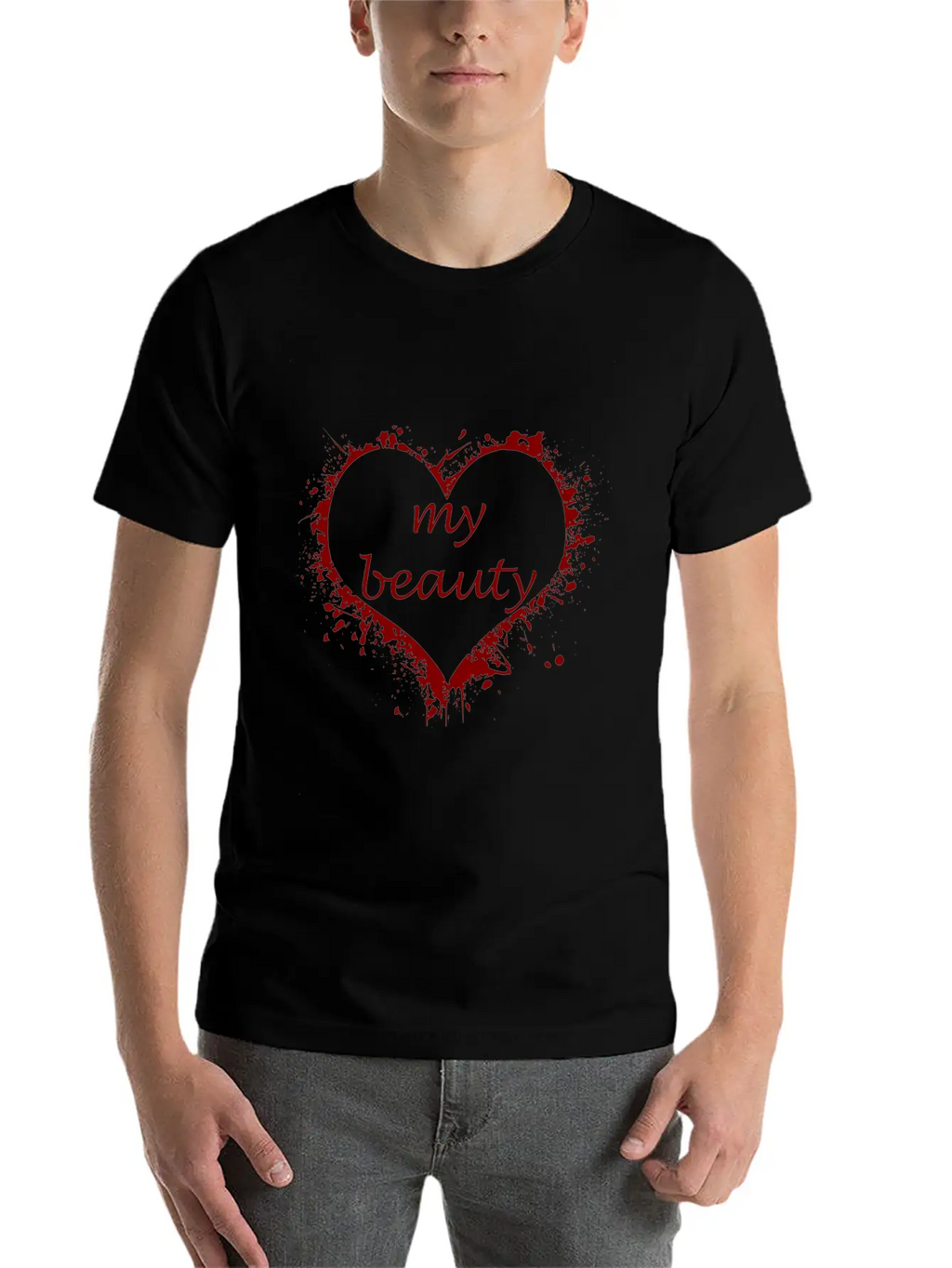 My Beauty Basic Graphic T-Shirt – Daily Comfort In Soft Cotton
