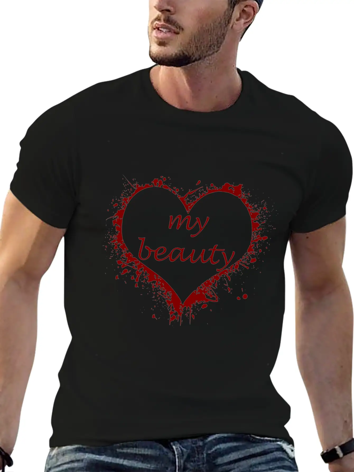 My Beauty Basic Graphic T-Shirt – Daily Comfort In Soft Cotton