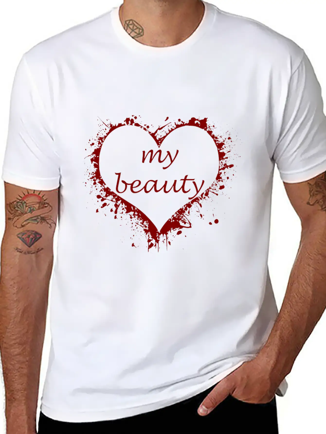 My Beauty Basic Graphic T-Shirt – Daily Comfort In Soft Cotton