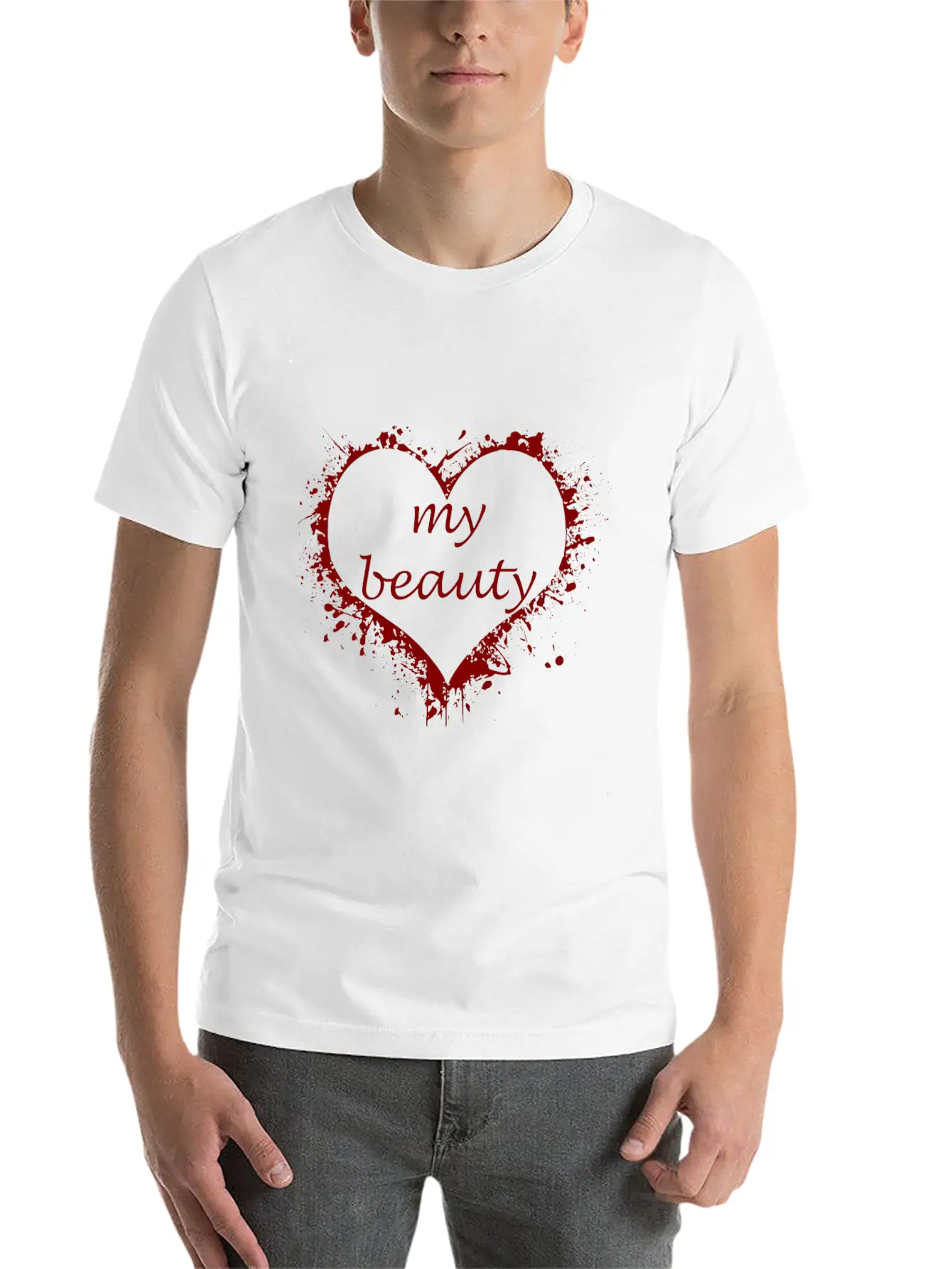 My Beauty Basic Graphic T-Shirt – Daily Comfort In Soft Cotton
