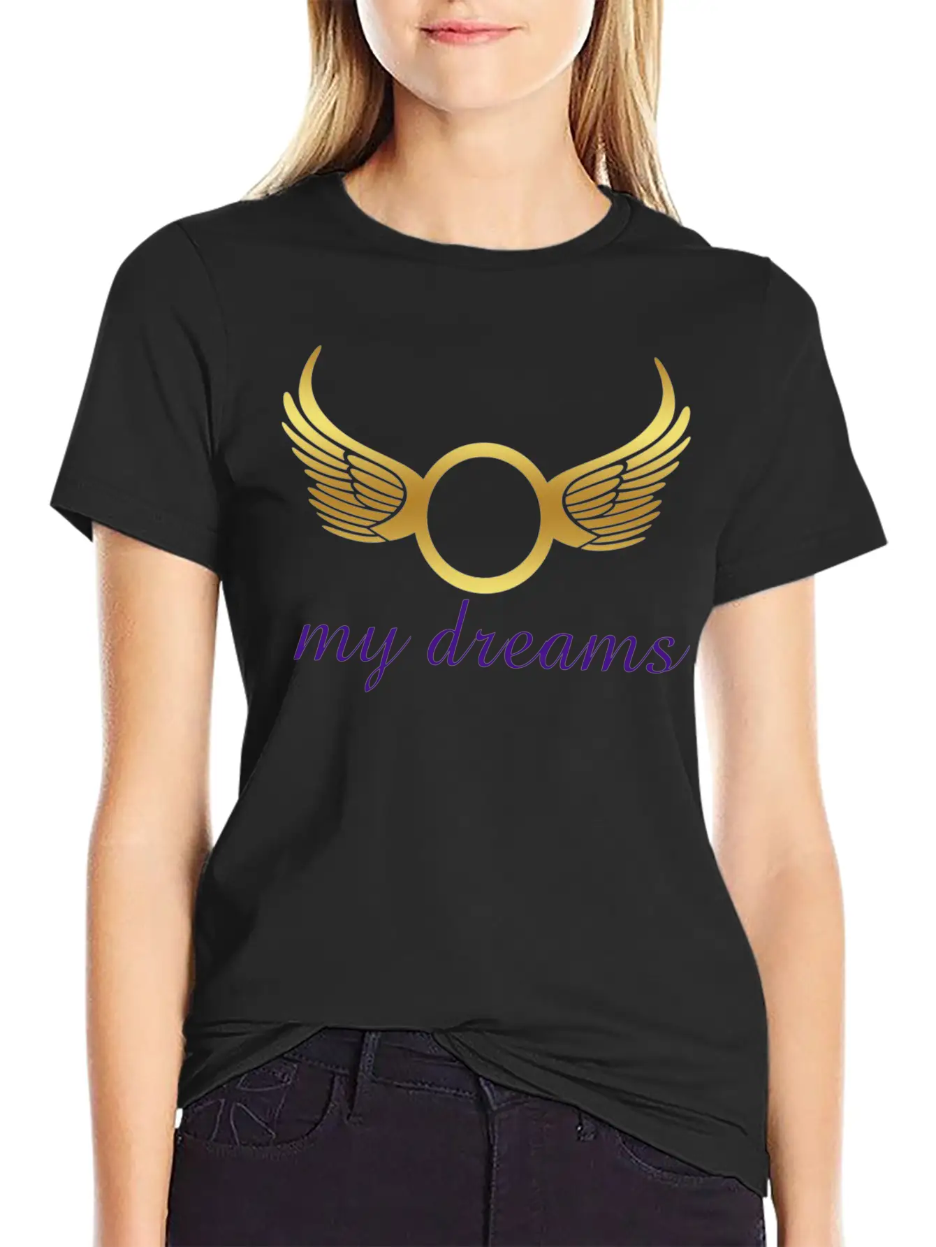 My Dreams Basic Graphic T-Shirt – Daily Comfort In Soft Cotton