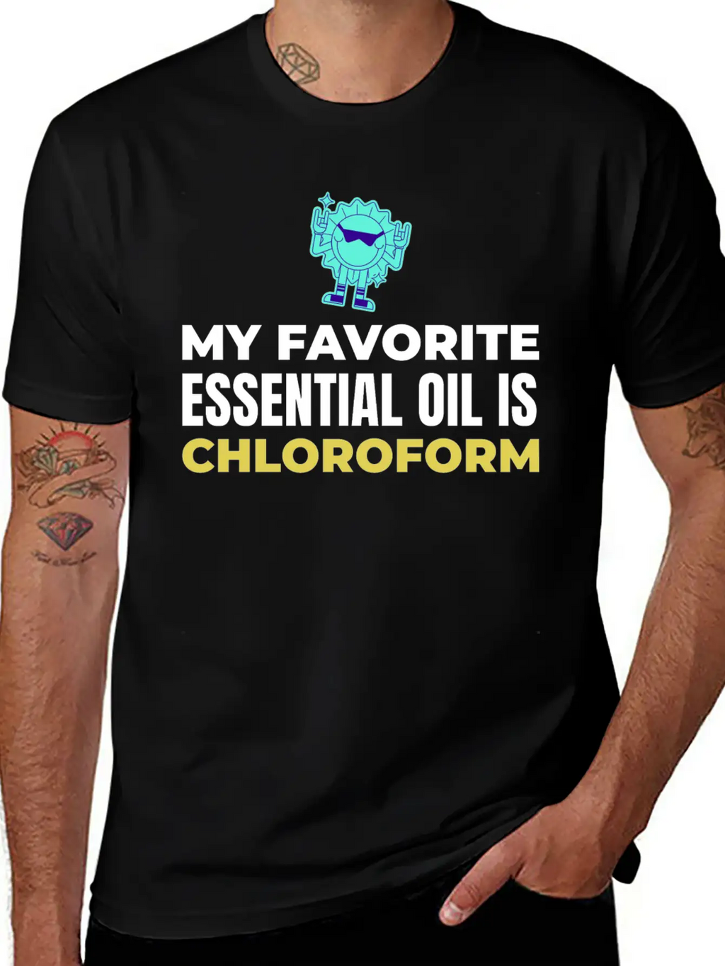 My Favorite Essential Oil Is Chloroform Classic Cotton Tee – Unisex Comfort For Any Season