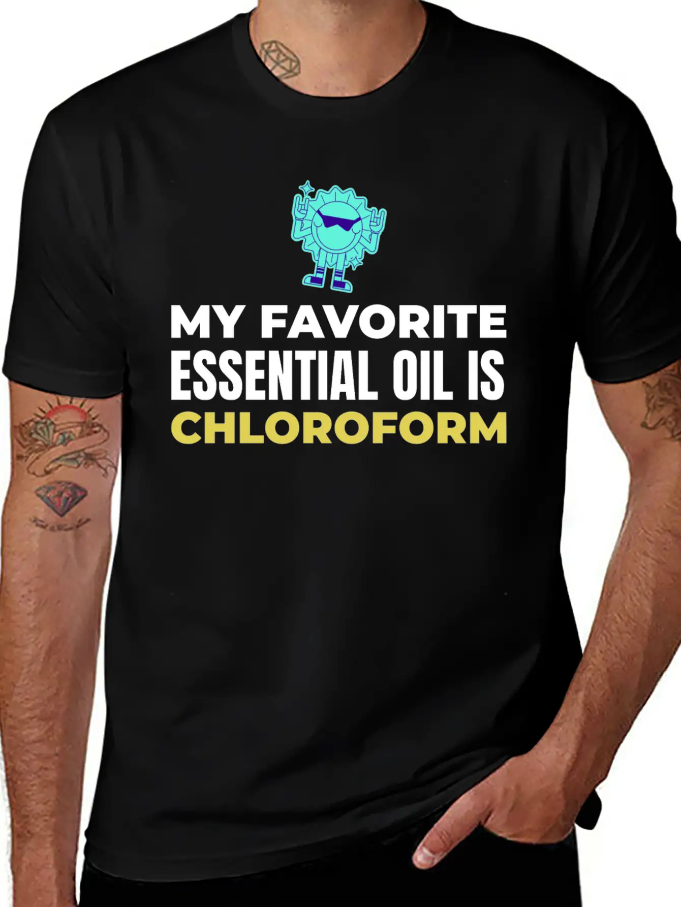 My Favorite Essential Oil Is Chloroform Classic Cotton Tee – Unisex Comfort For Any Season