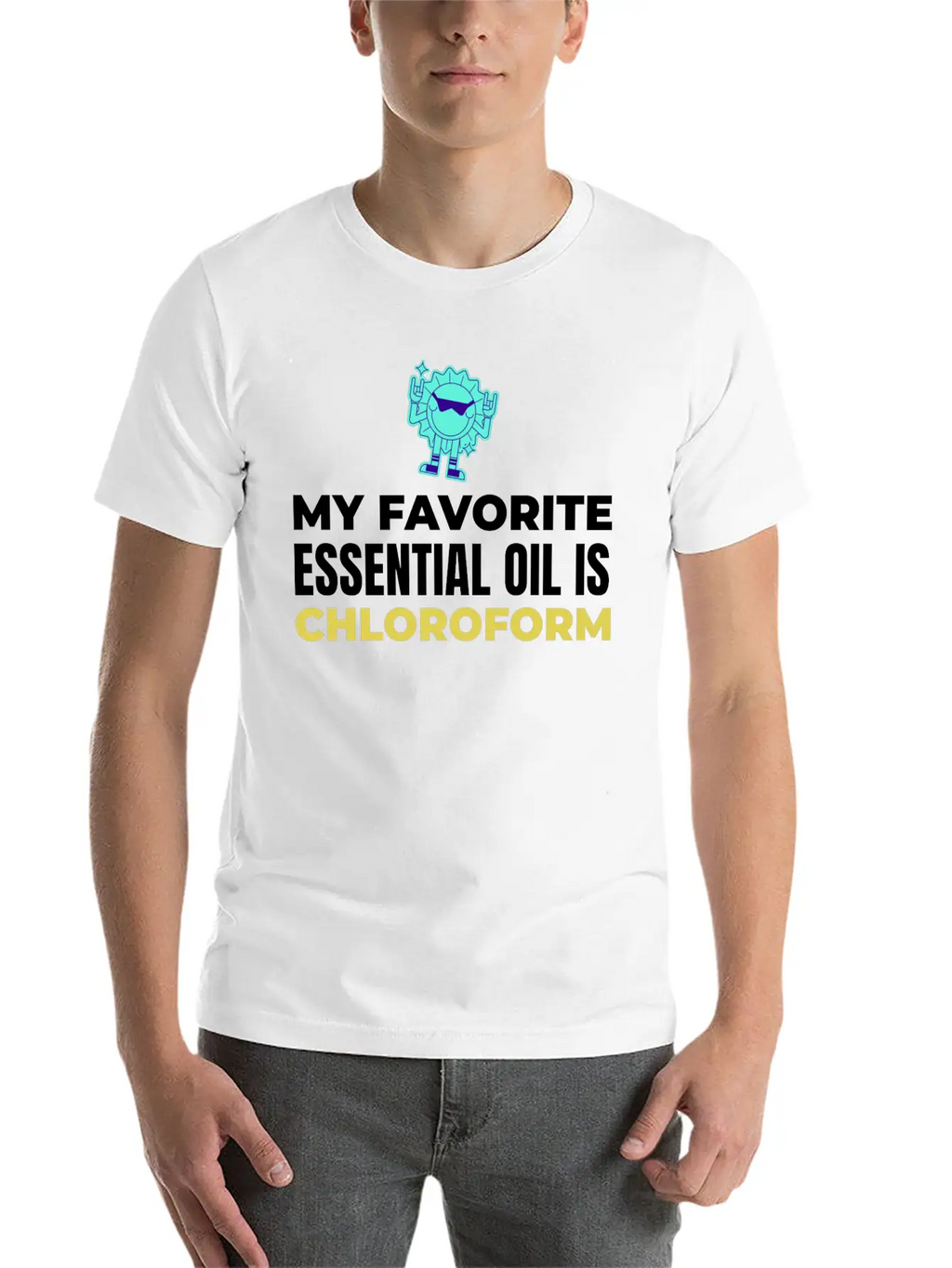 My Favorite Essential Oil Is Chloroform Classic Cotton Tee – Unisex Comfort For Any Season