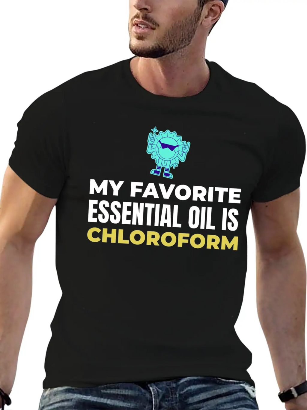 My Favorite Essential Oil Is Chloroform Classic Cotton Tee – Unisex Comfort For Any Season