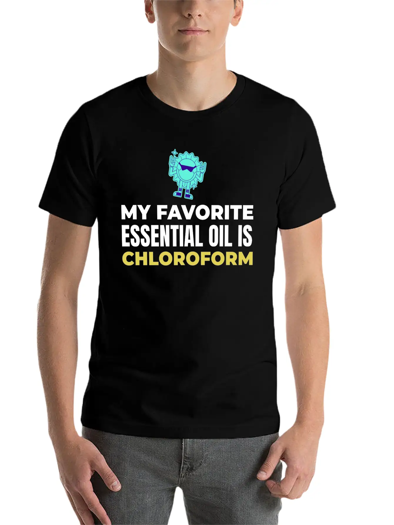 My Favorite Essential Oil Is Chloroform Classic Cotton Tee – Unisex Comfort For Any Season