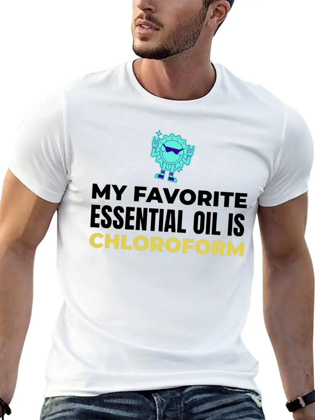 My Favorite Essential Oil Is Chloroform Classic Cotton Tee – Unisex Comfort For Any Season