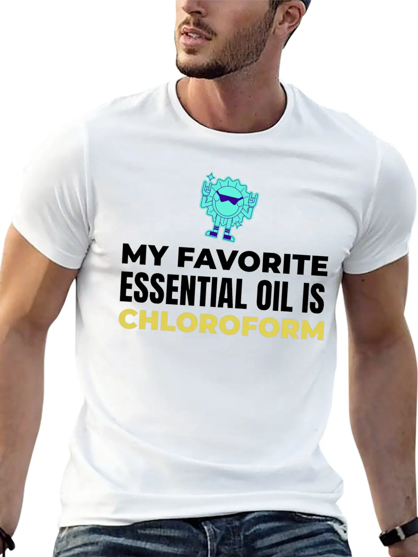 My Favorite Essential Oil Is Chloroform Classic Cotton Tee – Unisex Comfort For Any Season