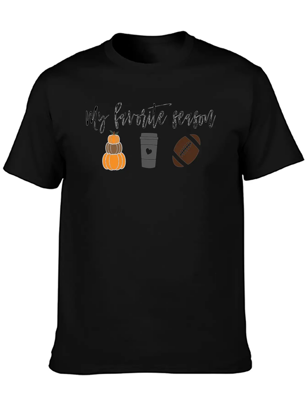 My Favorite Season Breathable Graphic T-Shirt – Perfect For Casual Days