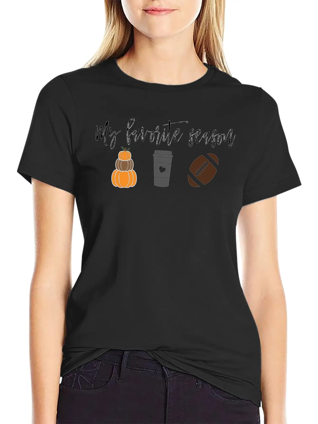 My Favorite Season Breathable Graphic T-Shirt – Perfect For Casual Days