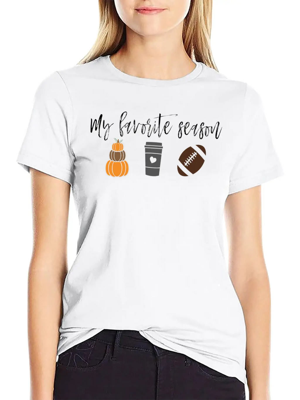 My Favorite Season Breathable Graphic T-Shirt – Perfect For Casual Days