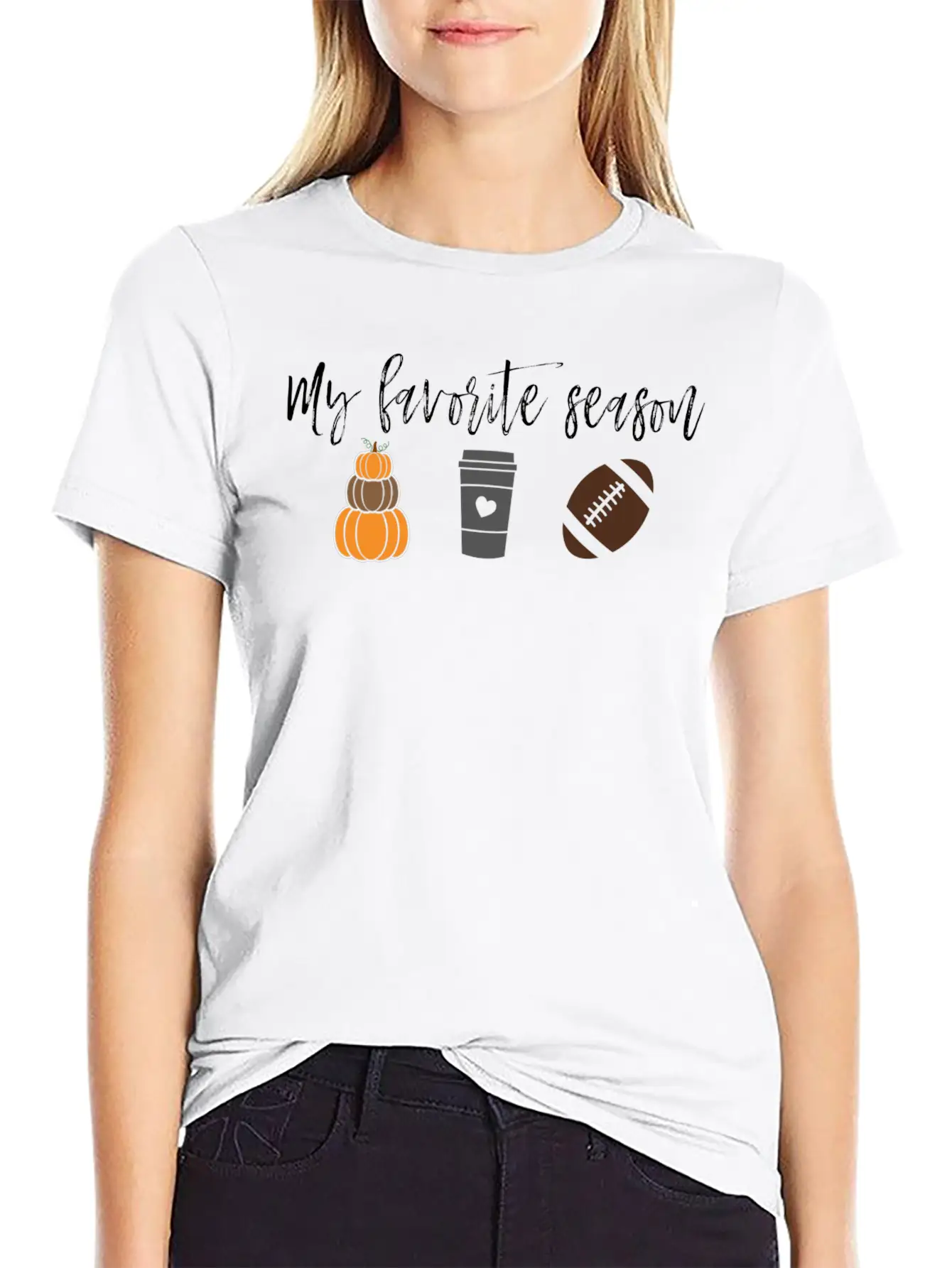 My Favorite Season Breathable Graphic T-Shirt – Perfect For Casual Days