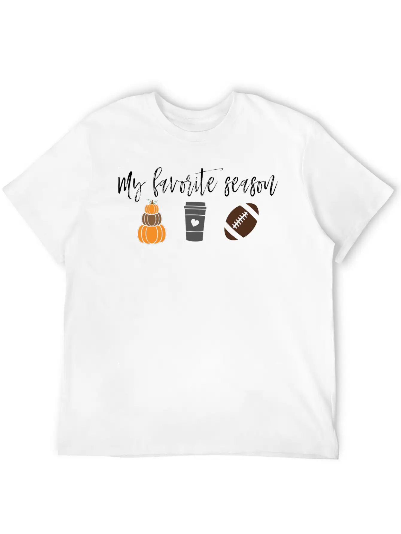 My Favorite Season Breathable Graphic T-Shirt – Perfect For Casual Days