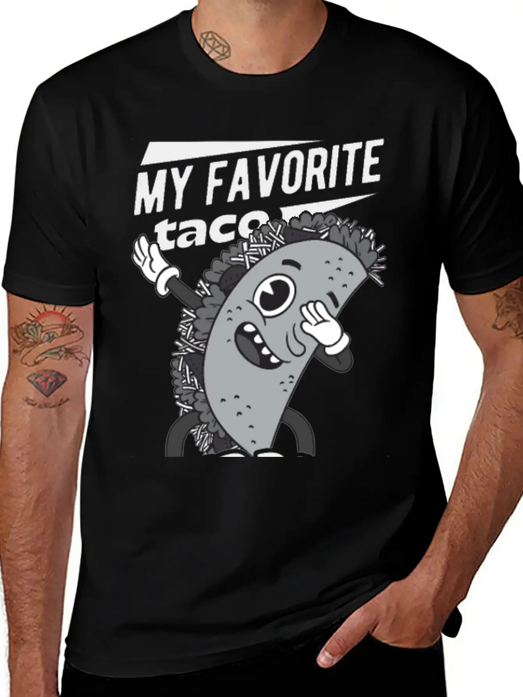 My Favorite Taco Buddies Call Me Dad Essential Cotton Tee For Daily Outfits – Unisex Style