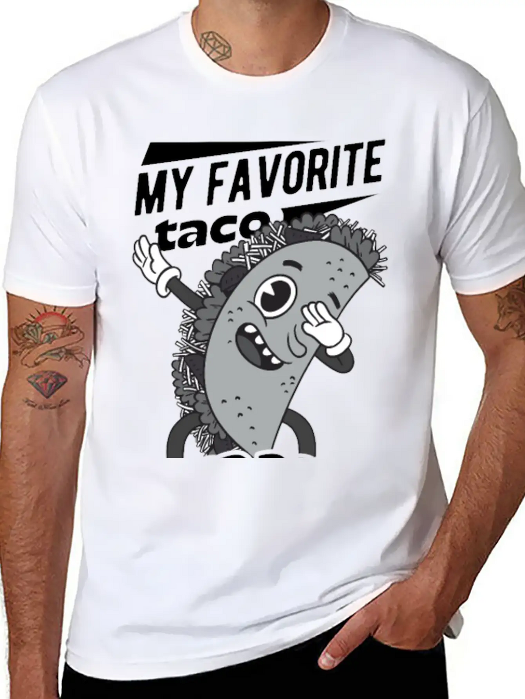 My Favorite Taco Buddies Call Me Dad Essential Cotton Tee For Daily Outfits – Unisex Style