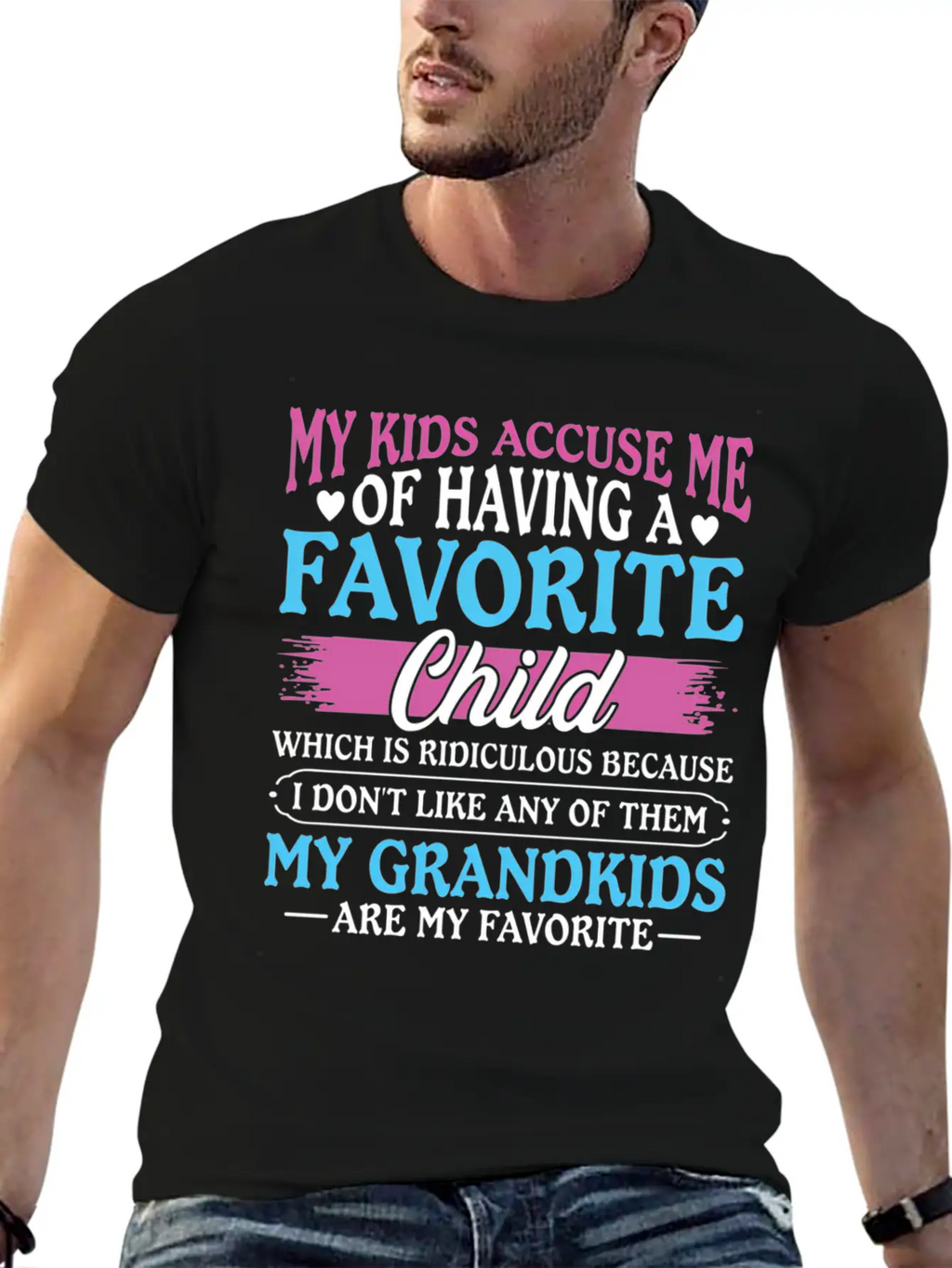 My Grand Are My Favorite Grandma Mother'S Timeless Short Sleeve Tee – Comfy And Minimalist Design