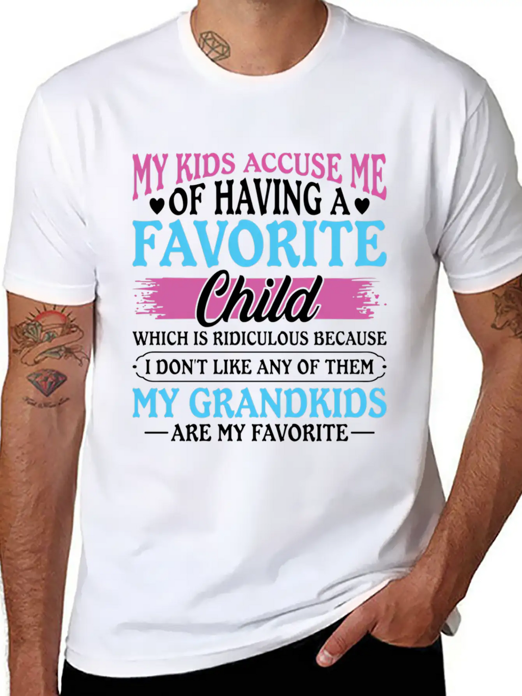 My Grand Are My Favorite Grandma Mother'S Timeless Short Sleeve Tee – Comfy And Minimalist Design