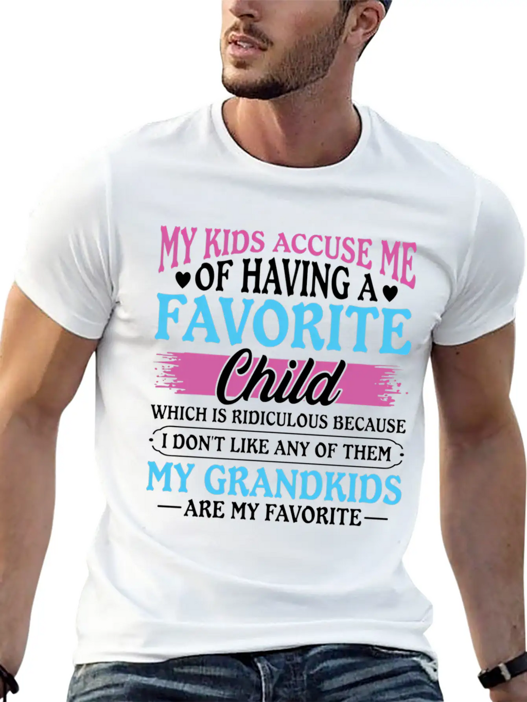 My Grand Are My Favorite Grandma Mother'S Timeless Short Sleeve Tee – Comfy And Minimalist Design