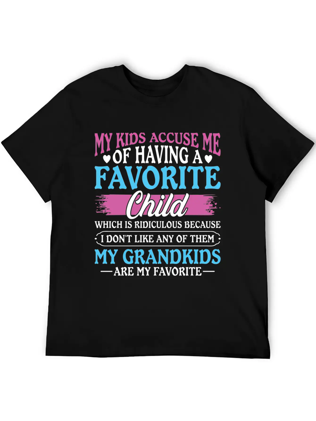 My Grand Are My Favorite Grandma Mother'S Timeless Short Sleeve Tee – Comfy And Minimalist Design