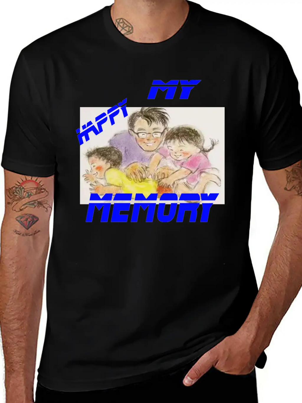 MY HAPPY MEMORY Breathable Soft Cotton T-Shirt – Timeless Casual Look