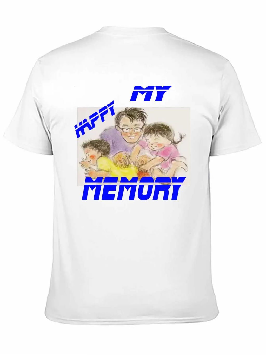 MY HAPPY MEMORY Breathable Soft Cotton T-Shirt – Timeless Casual Look