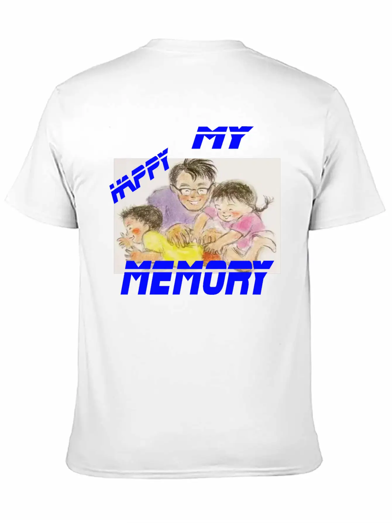 MY HAPPY MEMORY Breathable Soft Cotton T-Shirt – Timeless Casual Look