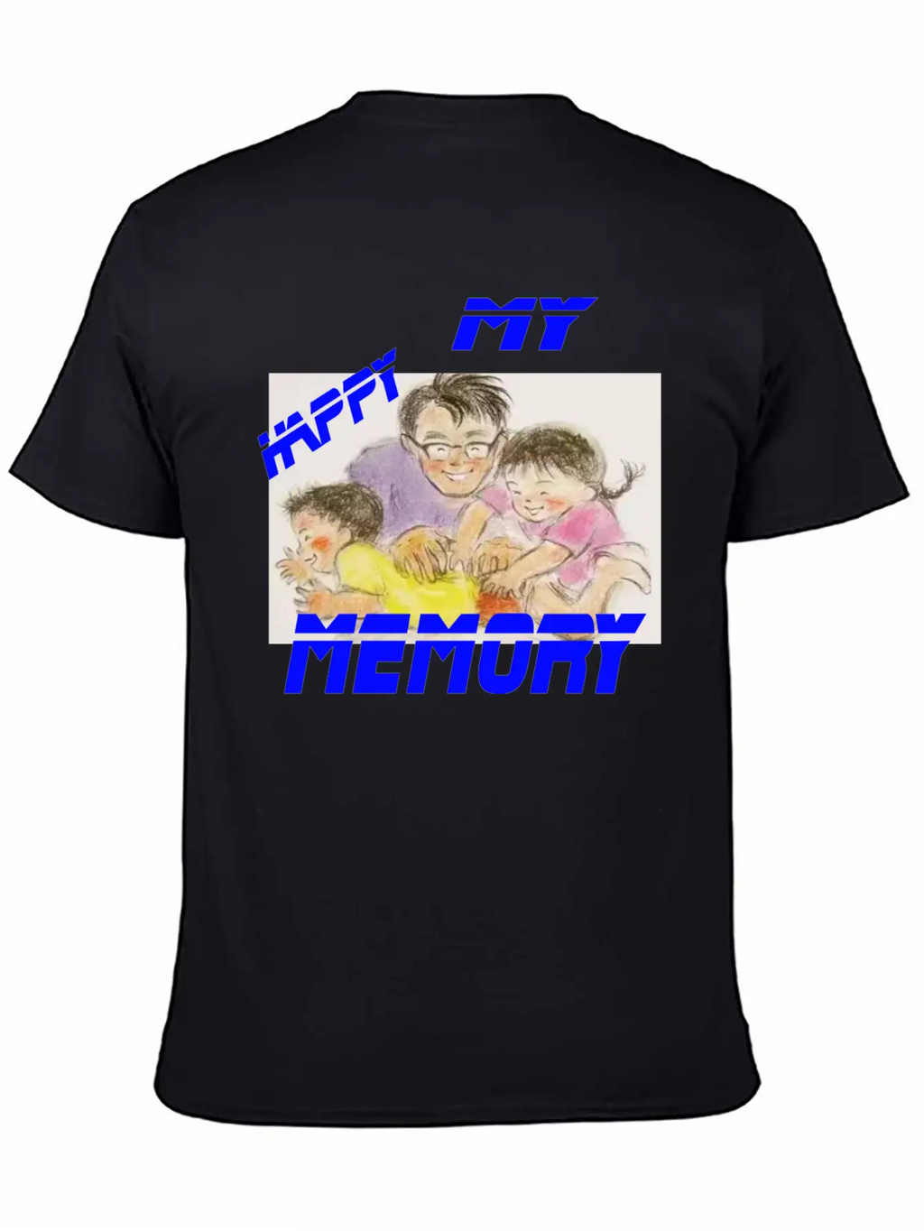 MY HAPPY MEMORY Breathable Soft Cotton T-Shirt – Timeless Casual Look
