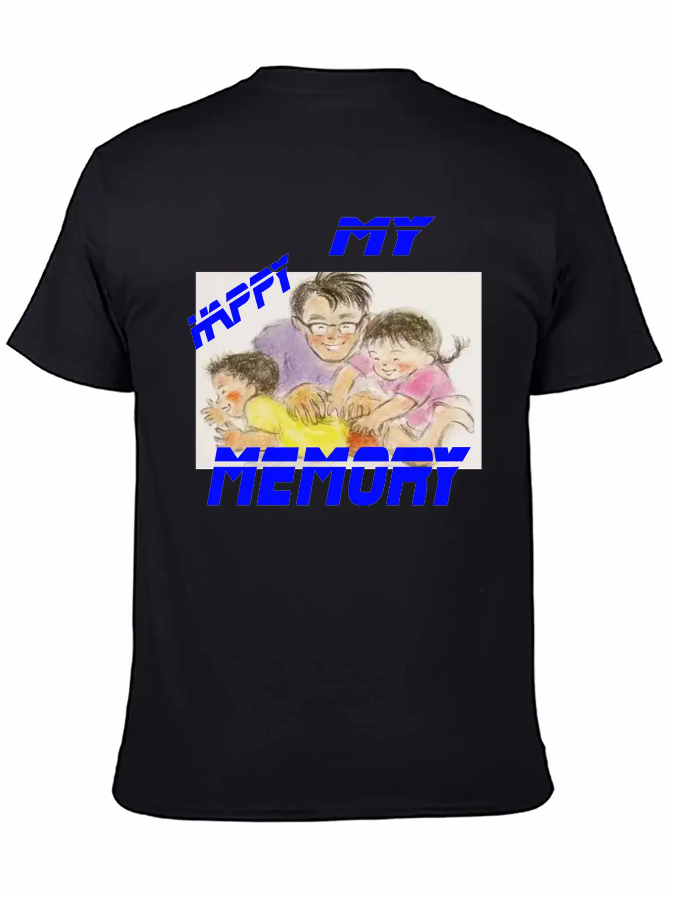 MY HAPPY MEMORY Breathable Soft Cotton T-Shirt – Timeless Casual Look