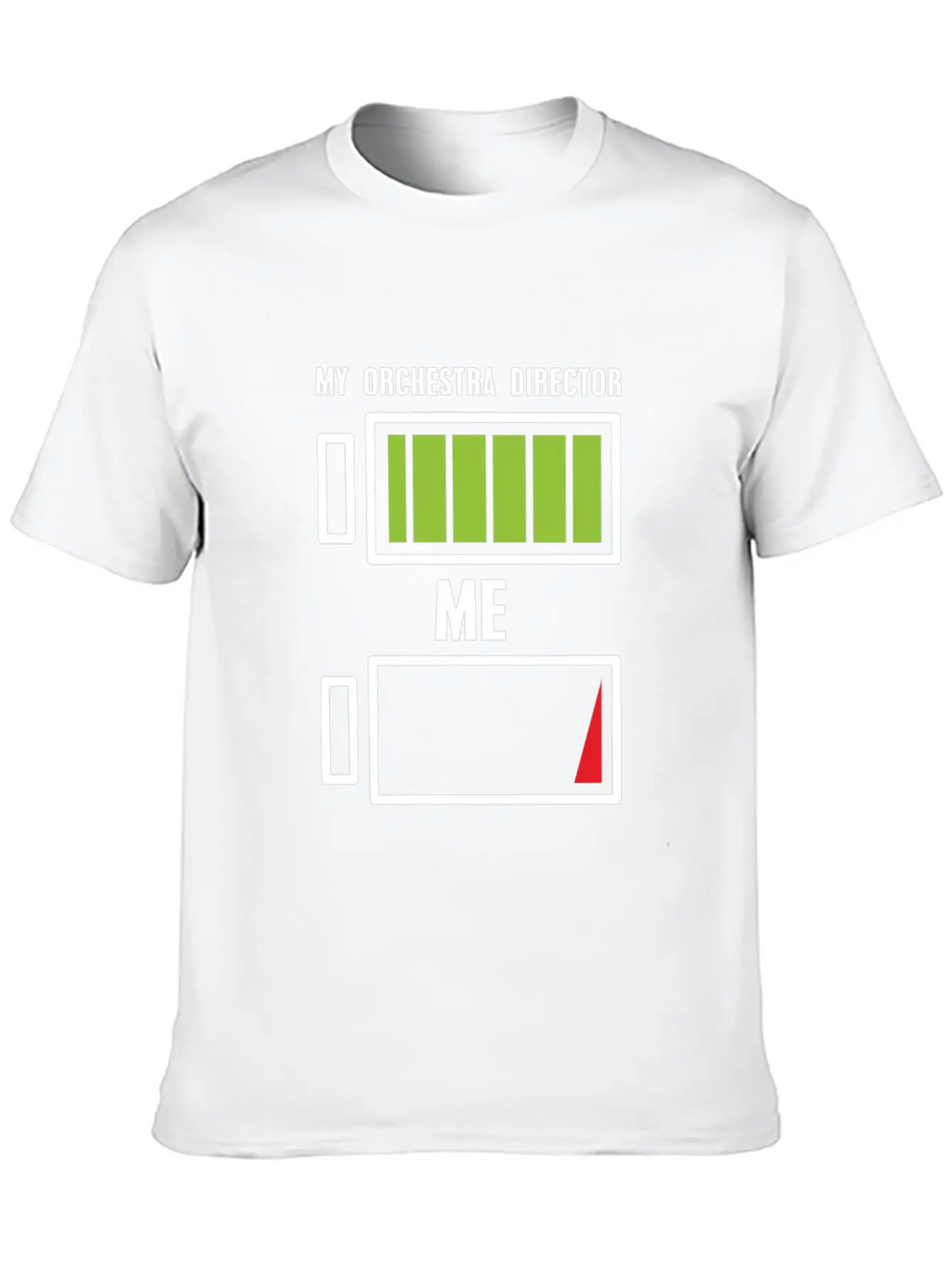My Orchestra Director & Me Battery Choir Music Timeless Short Sleeve Tee – Comfy And Minimalist Design