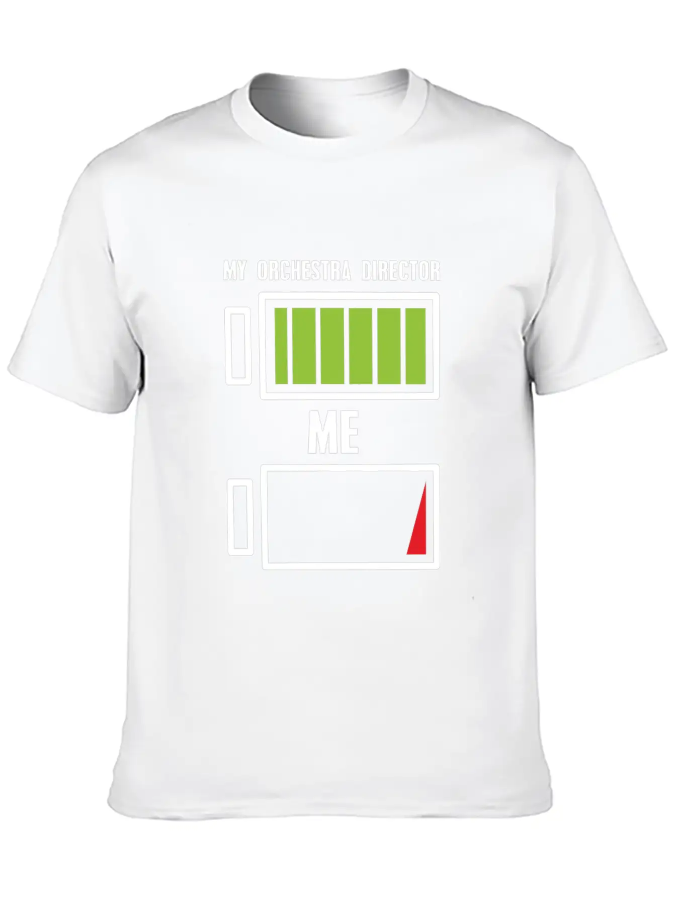 My Orchestra Director & Me Battery Choir Music Timeless Short Sleeve Tee – Comfy And Minimalist Design