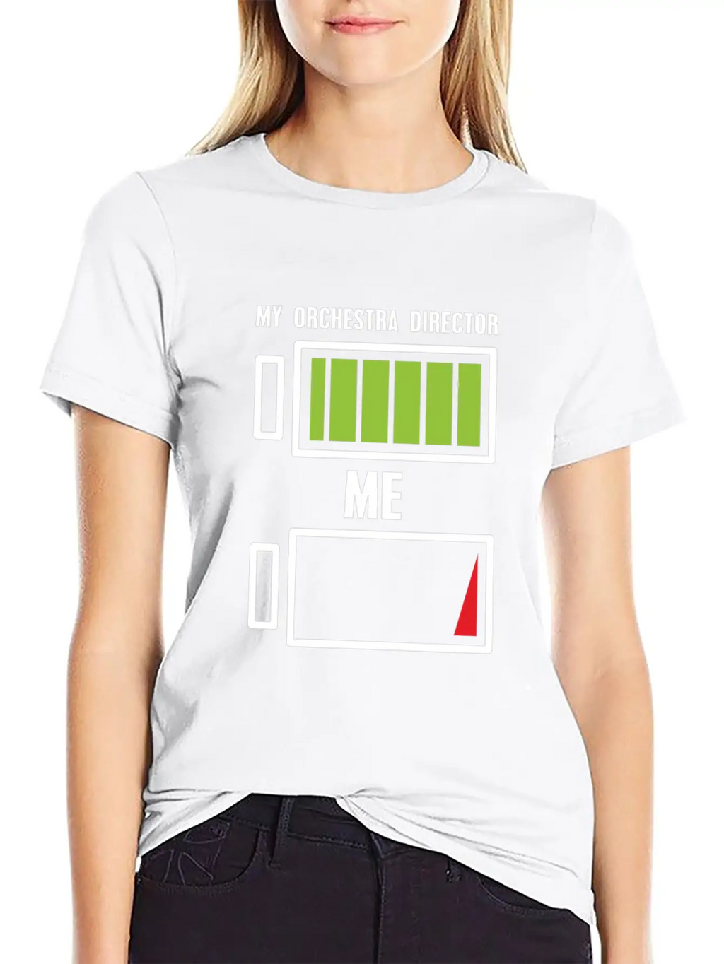 My Orchestra Director & Me Battery Choir Music Timeless Short Sleeve Tee – Comfy And Minimalist Design