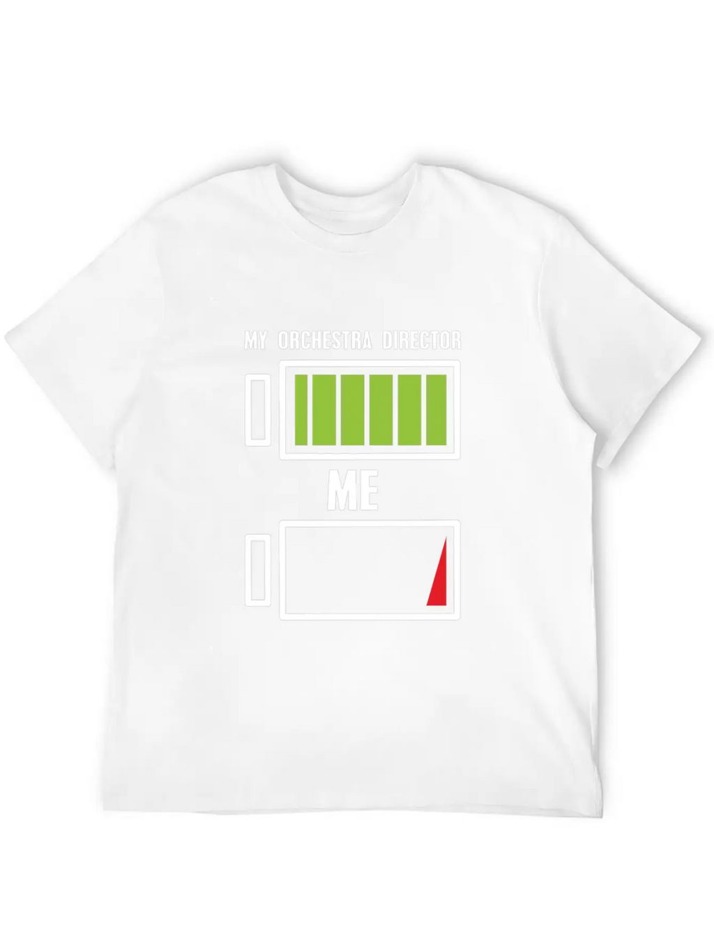 My Orchestra Director & Me Battery Choir Music Timeless Short Sleeve Tee – Comfy And Minimalist Design
