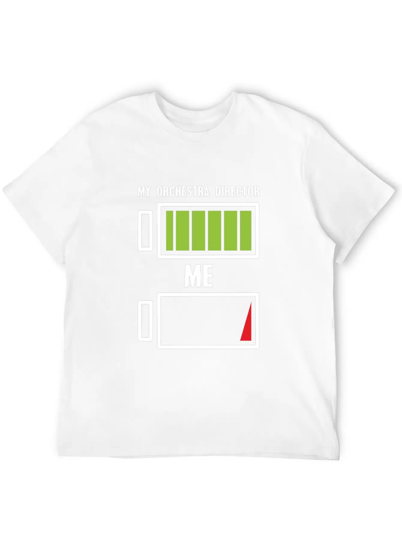 My Orchestra Director & Me Battery Choir Music Timeless Short Sleeve Tee – Comfy And Minimalist Design