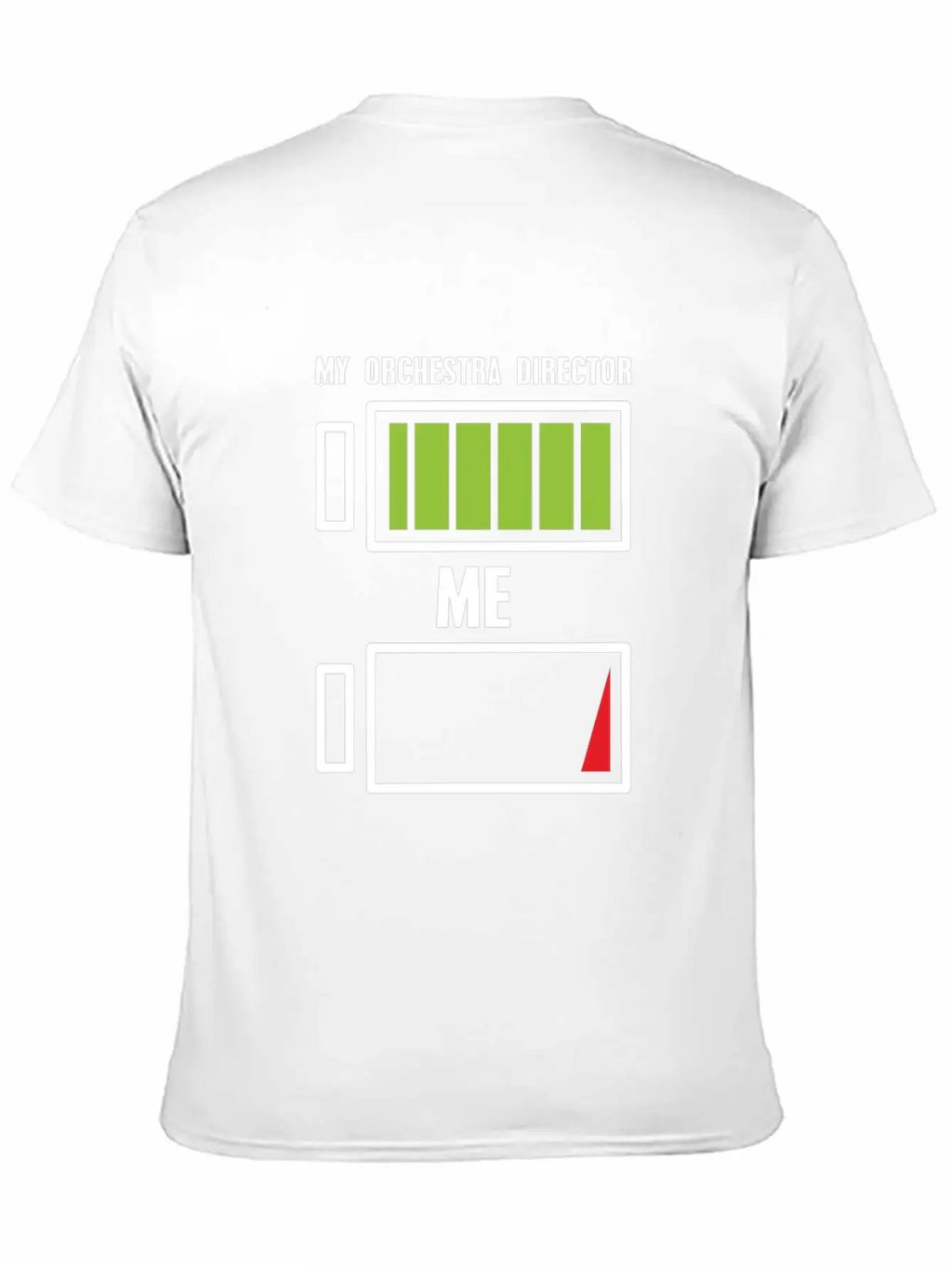 My Orchestra Director & Me Battery Choir Music Timeless Short Sleeve Tee – Comfy And Minimalist Design
