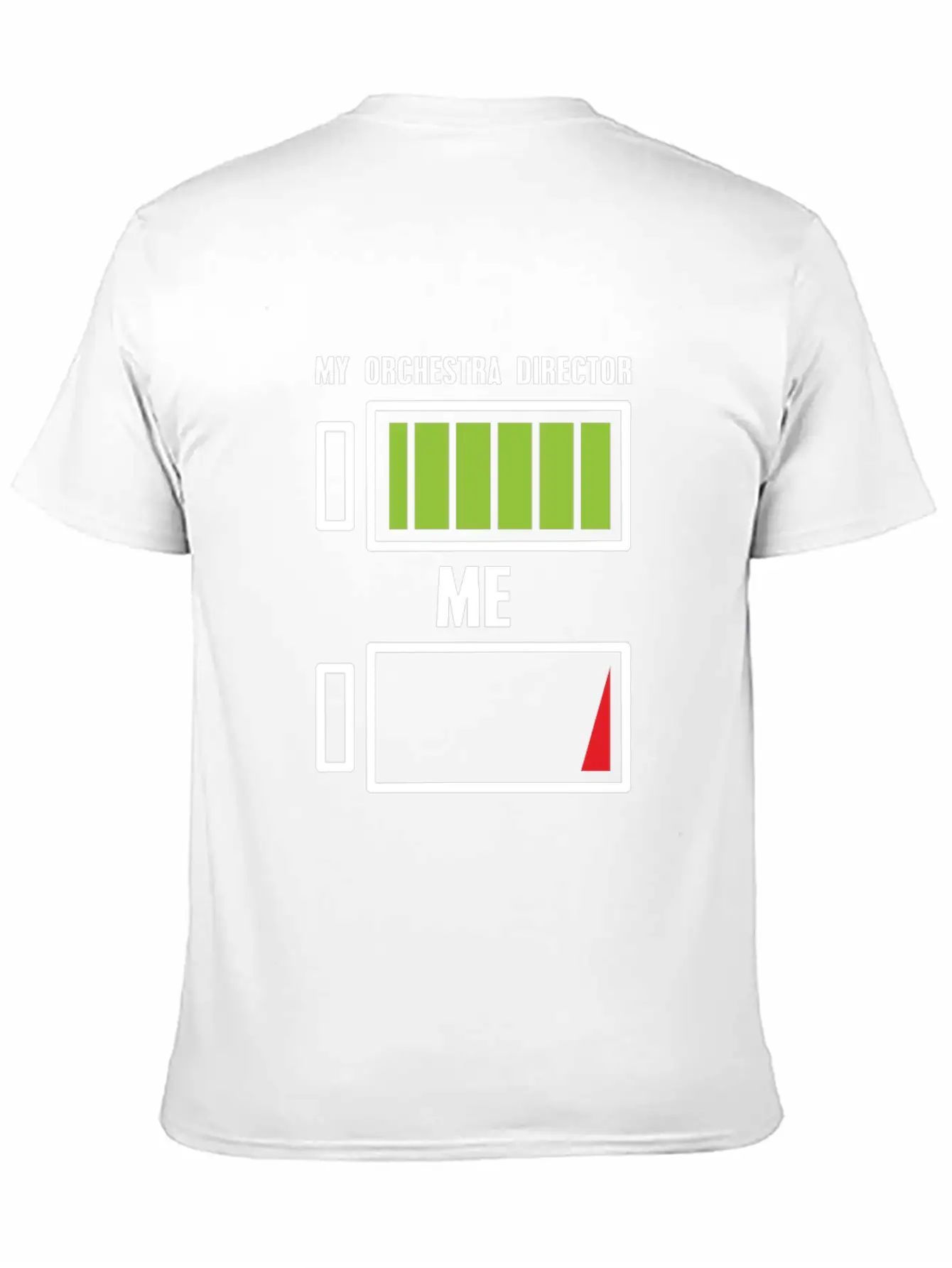 My Orchestra Director & Me Battery Choir Music Timeless Short Sleeve Tee – Comfy And Minimalist Design