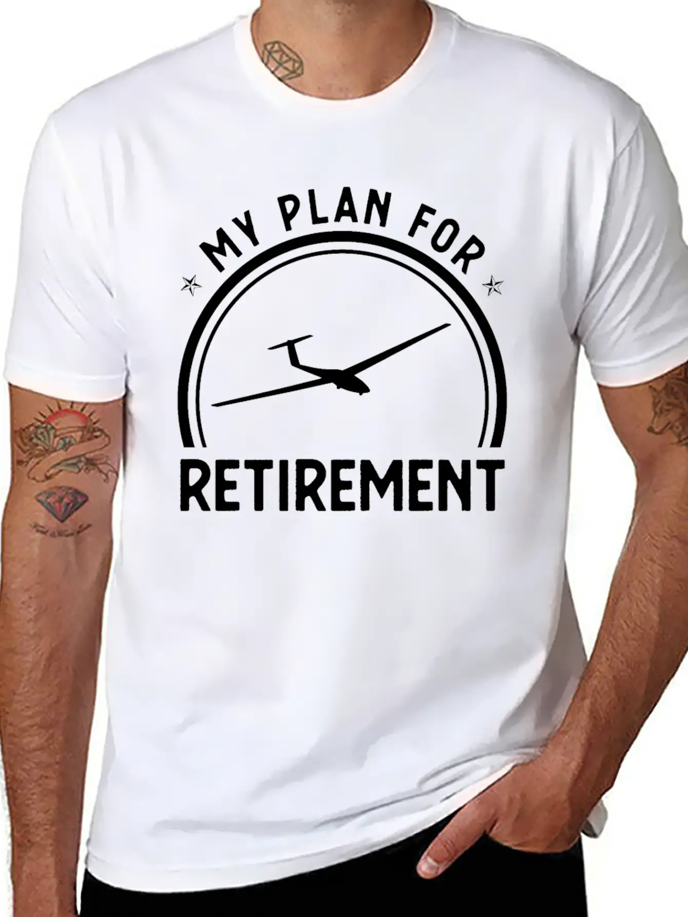 My Plan For Retirement 2 - (B) Classic Cotton Tee – Unisex Comfort For Any Season