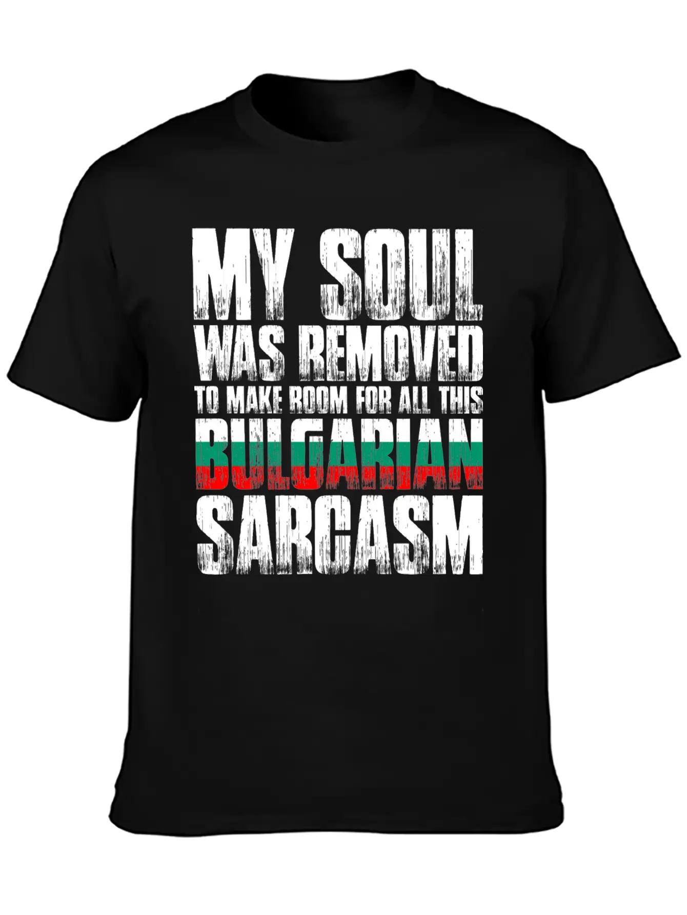 My Soul Was Removed Bulgarian Sarcasm Classic Cotton Tee – Unisex Comfort For Any Season