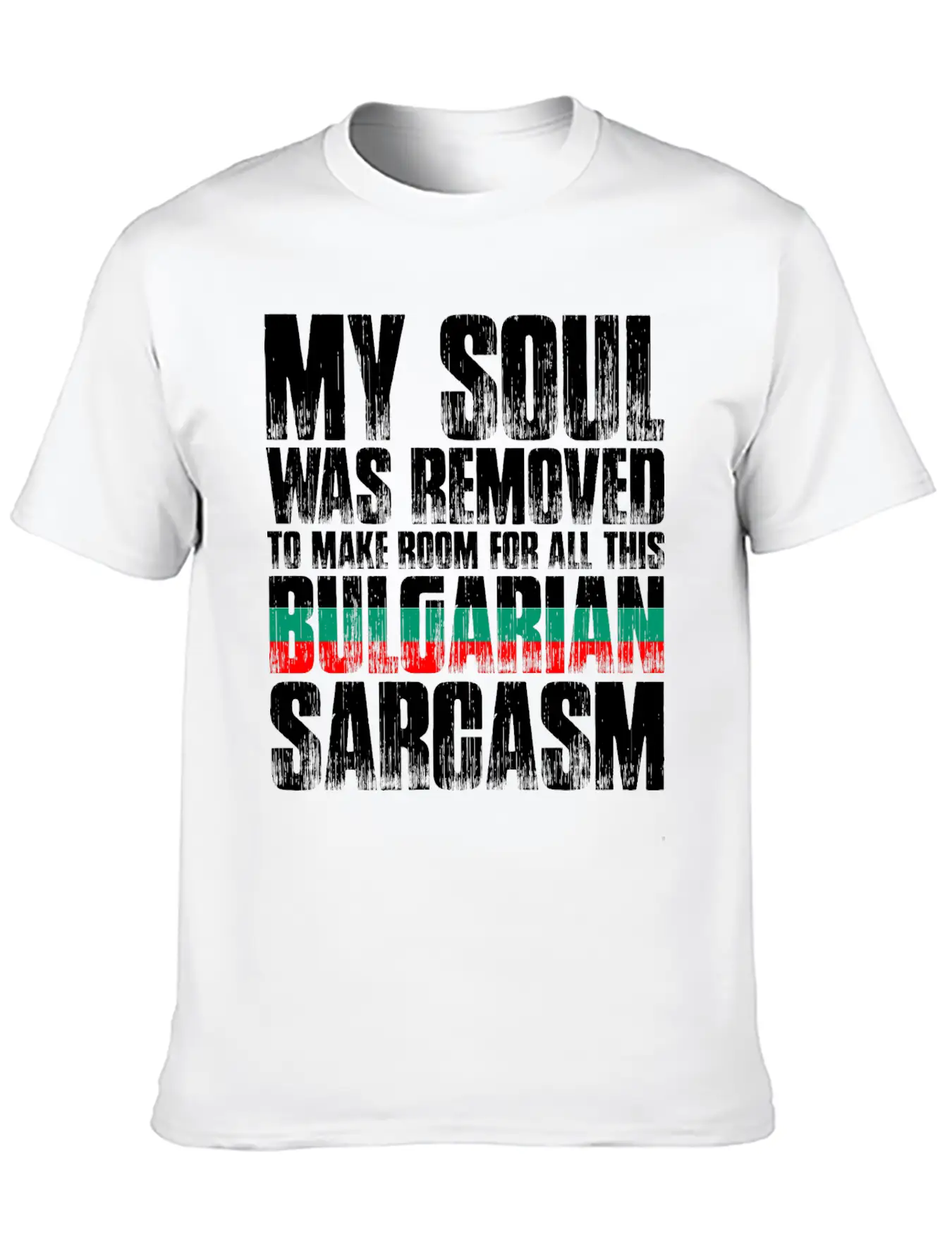 My Soul Was Removed Bulgarian Sarcasm Classic Cotton Tee – Unisex Comfort For Any Season