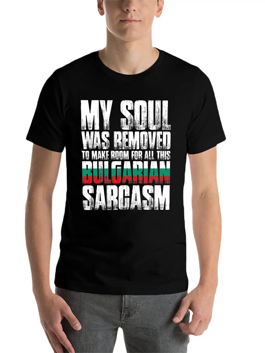 My Soul Was Removed Bulgarian Sarcasm Classic Cotton Tee – Unisex Comfort For Any Season