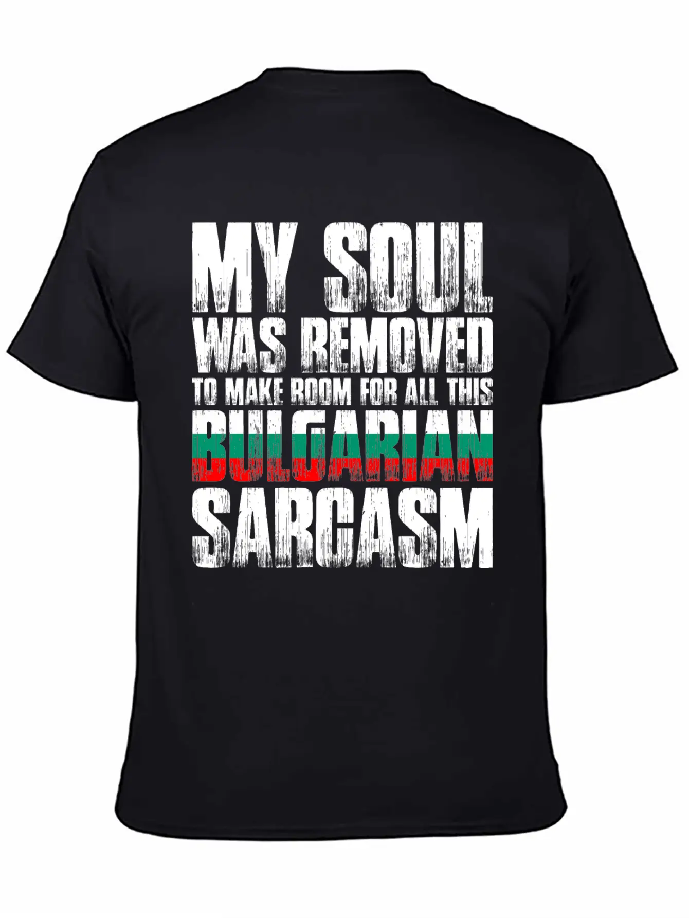 My Soul Was Removed Bulgarian Sarcasm Classic Cotton Tee – Unisex Comfort For Any Season