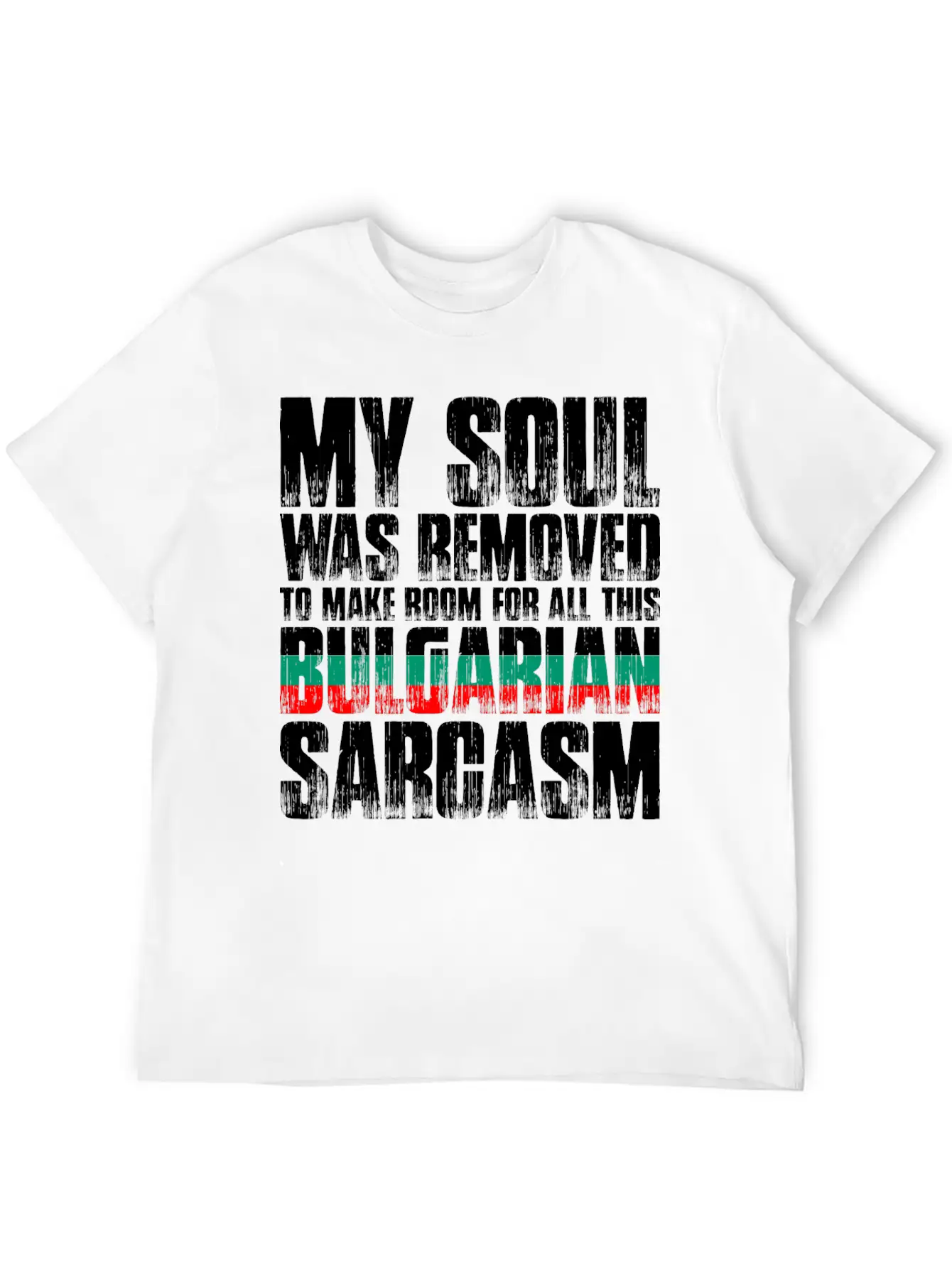 My Soul Was Removed Bulgarian Sarcasm Classic Cotton Tee – Unisex Comfort For Any Season